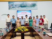 Khoa Công nghệ Thực phẩm tiếp và làm việc với GS.TS. Jiyeon Chun, Trường Đại học Quốc gia Sunchon, Hàn Quốc