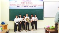 Bảo vệ đồ án tốt nghiệm của sinh viên K60 CBTS năm học 2021-2022