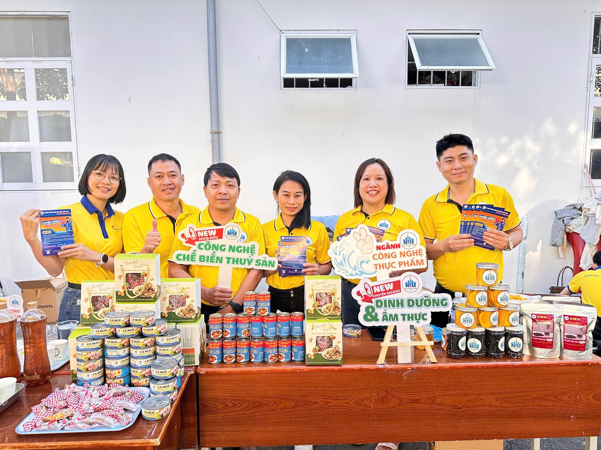 CÁC HOẠT ĐỘNG QUẢNG BÁ TUYỂN SINH KHOA CÔNG NGHỆ THỰC PHẨM NĂM HỌC 2025-2026