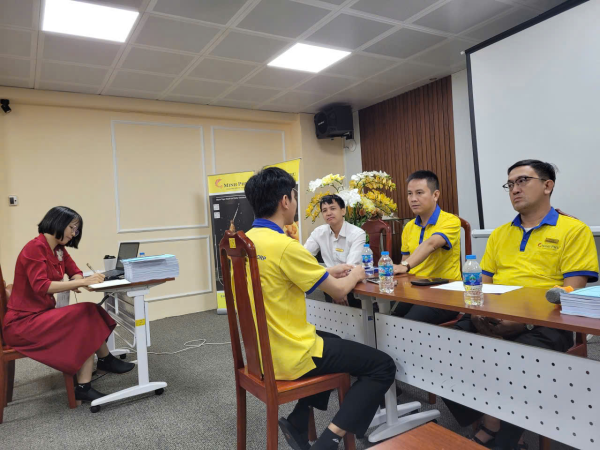 Thực tập quản lý sản xuất của Sinh viên Chế biến Thuỷ sản Minh Phú 64CBTS-MP