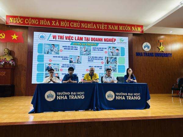 NGÀNH CÔNG NGHỆ CHẾ BIẾN THUỶ SẢN CHÀO ĐÓN TÂN SINH VIÊN K68