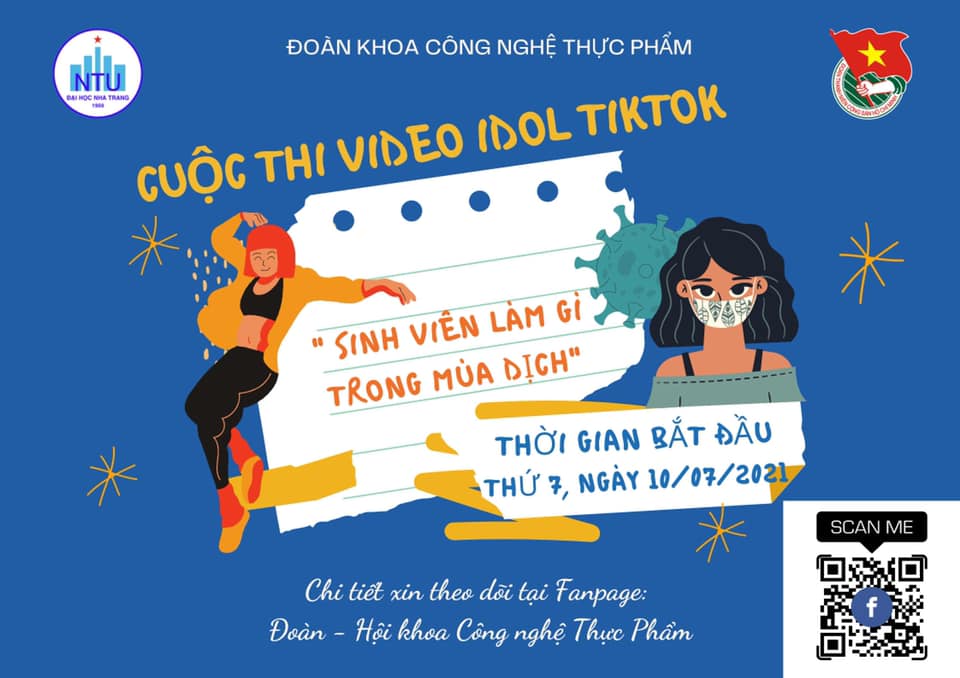 CUỘC THI VIDEO IDOL TIKTOK "SINH VIÊN TRONG MÙA DỊCH"