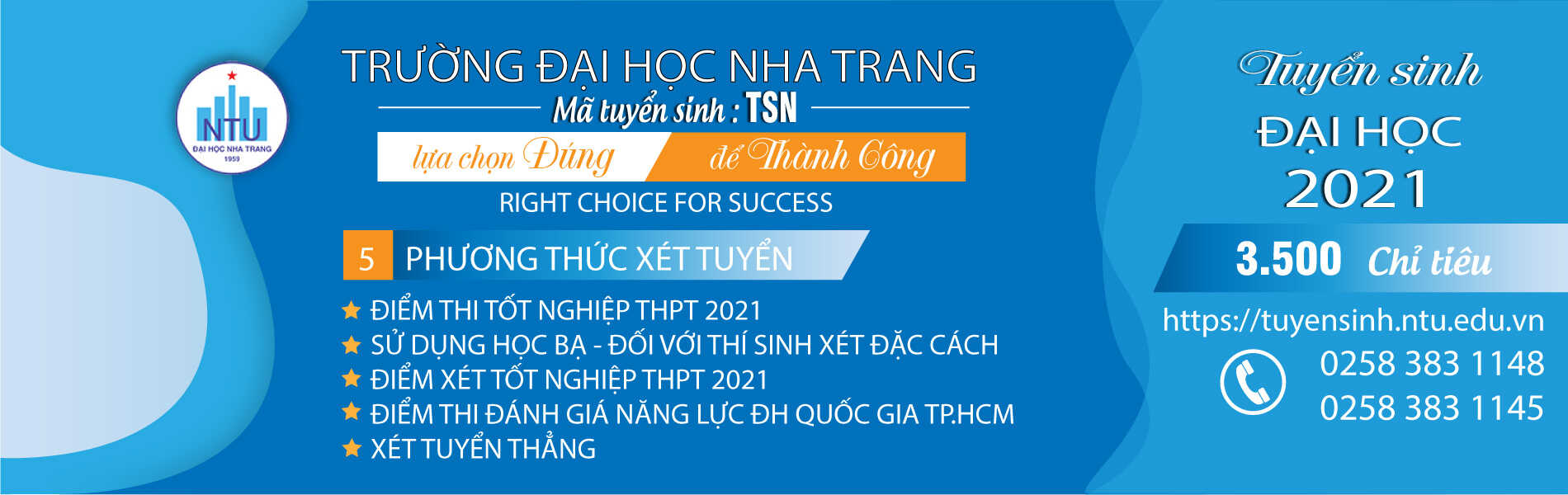 Thông tin tuyển sinh năm 2021