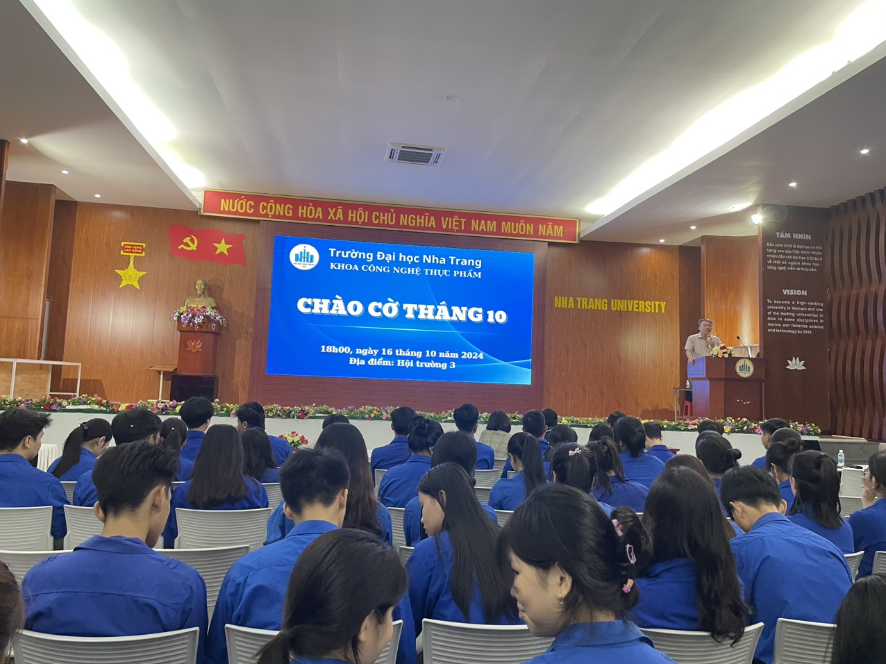 CÔNG TY TNHH GALLANT OCEAN TRAO HỌC BỔNG CHO SINH VIÊN KHOA CNTP