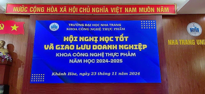 HỘI NGHỊ HỌC TỐT THƯỜNG NIÊN KHOA CÔNG NGHỆ THỰC PHẨM (NĂM HỌC 2024-2025)