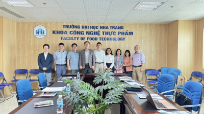 Khoa CNTP tiếp đoàn công tác của Trường Đại học Quốc gia Chungnam, Hàn Quốc