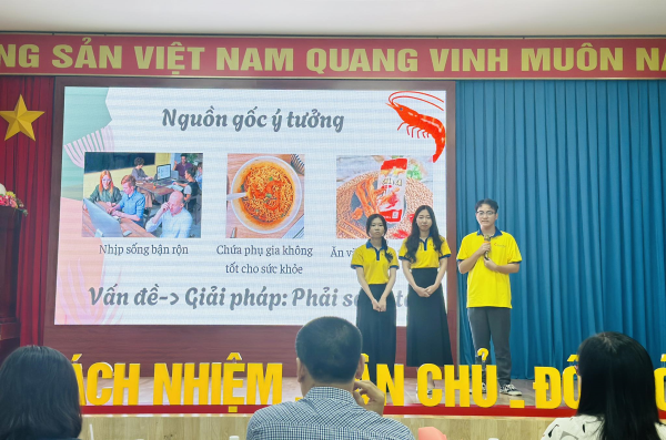 Hội thi sáng tạo sản phẩm thực phẩm từ nguyên liệu tôm năm 2025