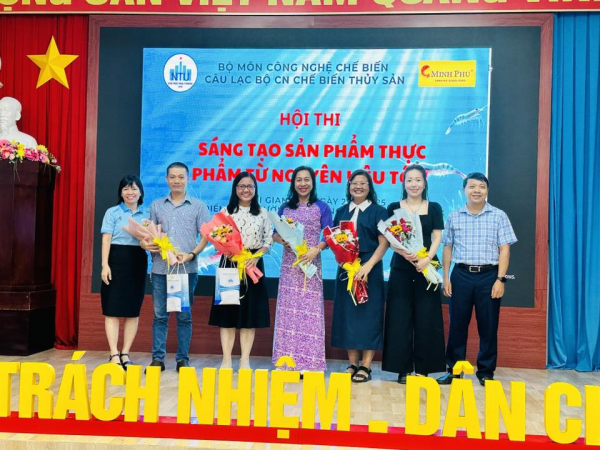 Hội thi sáng tạo sản phẩm thực phẩm từ nguyên liệu tôm năm 2025