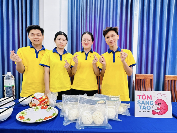 Hội thi sáng tạo sản phẩm thực phẩm từ nguyên liệu tôm năm 2025
