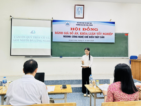 Bảo vệ đồ án tốt nghiệp 63CBTS