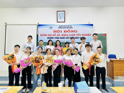 Bảo vệ đồ án tốt nghiệp 63CBTS